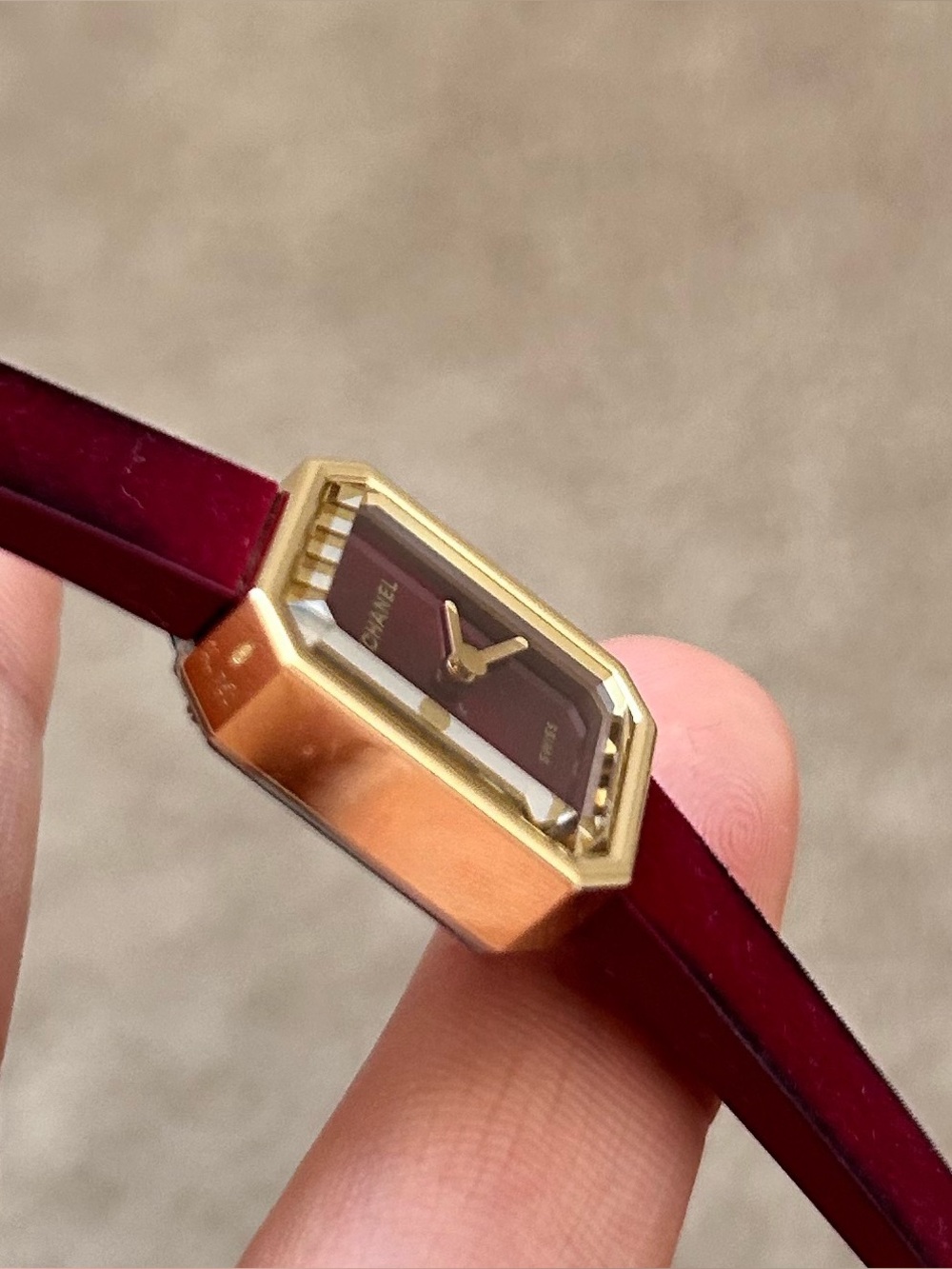 Chanel premiére ribbon red watch - Picture 5 of 7